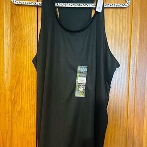 Moisture Wicking Black Tank Top XL